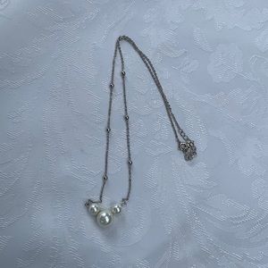 Mickey Mouse pearl necklace